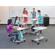 Luxor Student Sit Stand Desk: Picture 3 thumbnail