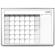 Luxor Dry-Erase Calendar Board: Picture 1 thumbnail