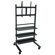 Luxor WFP100 H Wilson LCD TV Stand with Shelves for 32-60" Displays, Black: Picture 4 thumbnail