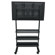 Luxor WFP100 H Wilson LCD TV Stand with Shelves for 32-60" Displays, Black: Picture 2 thumbnail