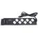 Lowell Manufacturing RPC-4-CD 19" 2U Rackmount Panel with 15A Remote Power Control, 6' Cord, 4 Duplexes Outlet 