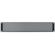 Lowell Manufacturing SVP-1 1U 18 Gauge Steel Rackmount Panel with Staggered Hole Vent and Flange, Black 