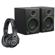 Mackie CR4 4" 50W Creative Reference Multimedia Monitors, - Bundle With Audio-Technica ATH-M40x Professional Monitor Headphones, Black: Picture 3 thumbnail