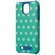 M-Edge Echo Case for Samsung Galaxy S4, Mint Polka Dots: Picture 3 thumbnail
