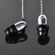 MEElectronics M9 Hi-Fi Sound-Isolating In-Ear Headphones, Silver: Picture 4 thumbnail