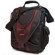 Mobile Edge Women's Mini Messenger Ballistic Nylon Bag, Holds 13" DVD Players or Netbooks, Black / Red: Picture 3 thumbnail