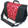 Sumo Cases Nylon Messenger Bag, Holds 16" Notebooks - Black/Red: Picture 5 thumbnail