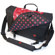 Sumo Cases Nylon Messenger Bag, Holds 16" Notebooks - Black/Red: Picture 1 thumbnail