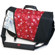 Sumo Cases Nylon Messenger Bag, Holds 16" Notebooks - Black/Red: Picture 3 thumbnail