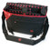 Sumo Cases Nylon Messenger Bag, Holds 16" Notebooks - Black/Red: Picture 4 thumbnail