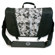 Sumo Cases Nylon Messenger Bag, Holds 16" Notebooks - Black/Silver: Picture 4 thumbnail