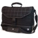 Sumo Cases Nylon Men's Briefcase - Black with White Stitches: Picture 3 thumbnail