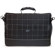 Sumo Cases Nylon Men's Briefcase - Black with White Stitches: Picture 1 thumbnail