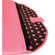 Sumo Cases 17" Ballistic Nylon Sleeve for Macbook - Pink / White: Picture 2 thumbnail