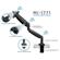 Mount-It! Adjustable Gas Spring Desk Mou...: Picture 2 thumbnail