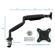 Mount-It! Adjustable Gas Spring Desk Mou...: Picture 3 thumbnail