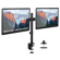 Mount-It! Full Motion Dual Monitor Desk ...: Picture 2 thumbnail