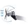 Full Motion Dual Monitor Desk Mount with Gas Spring Arms for monitors up to 32 | holds up to 19.8 lbs per monitor | MI-45116