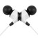Monster Cable MobileTalk Noise Isolating In-Ear Headphones, Frost White: Picture 2 thumbnail
