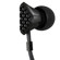 Monster Cable Lady Gaga Heartbeats, High Performance In-Ear Headphones - Black Chrome: Picture 4 thumbnail