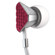 Monster Cable Lady Gaga Heartbeats with ControlTalk, Haute Couture Ultra High Definition In-Ear Headphones - Rose Red Crystal: Picture 2 thumbnail