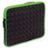 Manhattan 10" Tablet Bubble Case, Black/Green: Picture 3 thumbnail