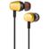 Moshi Mythro Aluminum In-Ear Earbud Headset with Mic, Satin Gold: Picture 3 thumbnail