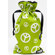 Mod Peace Sign Bag (Appx: 6x10.5") for Personal Accessories: Picture 2 thumbnail