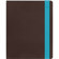 Mophie Workbook Fully Adjustable Folio for iPad, Chocolate and Cyan: Picture 2 thumbnail