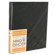 Michael Roger Black Woven Cloth 3-Ring Binder (1" Ring Capacity) with Matte-Black Metal Binder Rings: Picture 2 thumbnail
