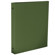 Michael Roger Olive Woven Cloth 3-Ring Binder (1" Ring Capacity) with Matte-Black Metal Binder Rings: Picture 1 thumbnail