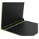 Michael Roger Olive Woven Cloth 3-Ring Binder (1" Ring Capacity) with Matte-Black Metal Binder Rings: Picture 2 thumbnail