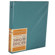 Michael Roger Spruce Woven Cloth 3-Ring Binder (1" Ring Capacity) with Matte-Teal Metal Binder Rings: Picture 3 thumbnail