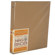 Michael Roger Tan Woven Cloth 3-Ring Binder (1" Ring Capacity) with Matte-Black Metal Binder Rings: Picture 3 thumbnail