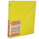 Michael Roger Yellow Woven Cloth 3-Ring Binder (1" Ring Capacity) with Matte-Black Metal Binder Rings: Picture 3 thumbnail