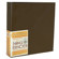 Michael Roger Brown Woven Cloth 3-Ring Binder (2" Ring Capacity) with Matte-Black Metal Binder Rings: Picture 3 thumbnail
