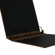 Michael Roger Brown Woven Cloth 3-Ring Binder (2" Ring Capacity) with Matte-Black Metal Binder Rings: Picture 1 thumbnail