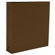 Michael Roger Brown Woven Cloth 3-Ring Binder (2" Ring Capacity) with Matte-Black Metal Binder Rings: Picture 2 thumbnail