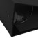 Michael Roger Black Woven Cloth 3-Ring Binder (3" Ring Capacity) with Matte-Black Metal Binder Rings: Picture 1 thumbnail