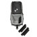 M-Rock Top Load Grand Teton 653 Holster Case for Pro Size dSLR Camera with Lens up to 6" attached - Black / Black / Grey: Picture 3 thumbnail