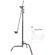 Matthews 40" Hollywood C+ Stand, Grip Head and Arm Chrome