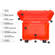 Nanuk 909 Case, No Foam, Orange: Picture 4 thumbnail