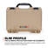 Nanuk 909 Case with Foam, Tan: Picture 3 thumbnail