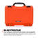 Nanuk 909 Case with Foam, Orange: Picture 3 thumbnail