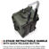 Nanuk 960 Wheeled Case with Foam, Olive: Picture 3 thumbnail