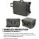 Nanuk 960 Wheeled Case with Foam, Olive: Picture 9 thumbnail