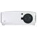 NEC NP4001-R 4500 Lumens Professional Installation Projector, DLP (0.65" DMD) Display, 2100:1 Contrast Ratio, WXGA (1280x768) Resolution: Picture 1 thumbnail
