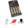 Adorama Flash Accessory Kit for Nikon SB-400 Speedlight Flash, with 4 NiMH Batteries, Charger, Flashpoint Flash Diffuser, Professional Lens Cleaning Kit, Hurricane Blower: Picture 5 thumbnail