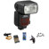 Nikon SB-910 TTL AF Shoe Mount Speedlight, USA Warranty - Bundle - with Rapid Charger with 4 AA NiMH Rechargeable Batteries (2900mAh), FP Flash Diffuser F/SB910, FP Q Series Velcro Band, FP Mini SoftBox Diffuser for Shoe Mount Flash, Adorama Off-Camera iTTL Coiled Flash Cord For Nikon: Picture 2 thumbnail