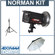 Norman ML-600 600 Watt Second Monolight - Bundle - with Westcott s 6.5'Light Stand & Adorama 40" White Interior Umbrella: Picture 4 thumbnail